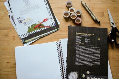 Bastelideen mit Washi Tape // DIY Kochbuch mit Washi Tape gestalten // Organisieren // Minimalismus // Ordnung muss sein