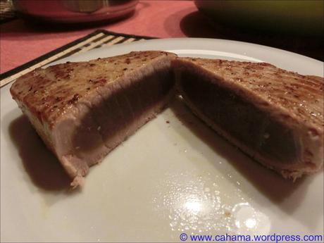 Thunfisch-Steak vom Gelbflossen-Thun Thunfisch-Steak vom Gelbflossen-Thun
