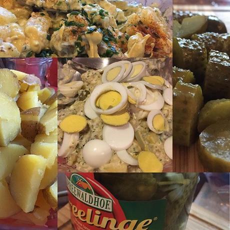 Kartoffelsalat für heute Abend #foodporn #xmas #2016 - via Instagram