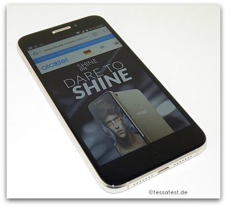 Alcatel Shine Lite Smartphone im Test