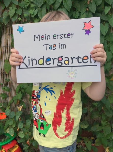 Jannes' erster Kindergartentag