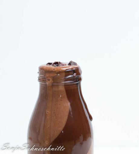 Schoko-Bananen-Smoothie – Chocolate bananna smoothie (vegan)