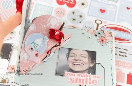 @olgakolov #minialbum #you&me #scrapberrys #valentine #heart