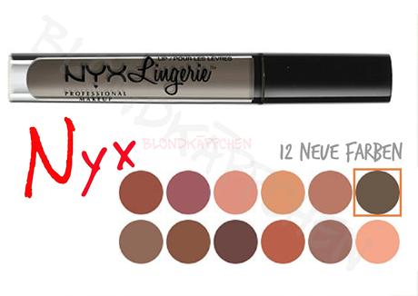 Nyx Lingerie Lipsticks - neue Farben