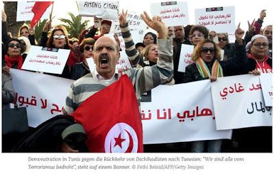 Tunesier fordern Deutschland als Müllhalde ihrer kulturellen Exportschlager ein (sonst klappt es mit dem Dschihad nicht so gut)