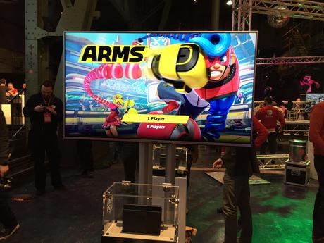Nintendo Switch Event München Arms