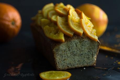 Orangen-Mohnkuchen mit Grand-Marnier