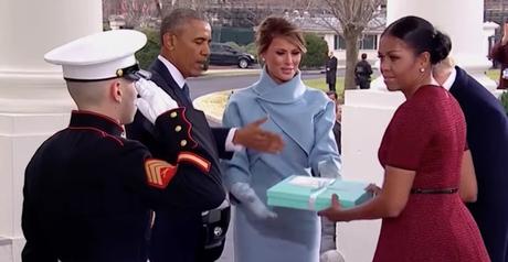 Was war im Geschenk von Melania Trump? Was war im Geschenk von Melania Trump?