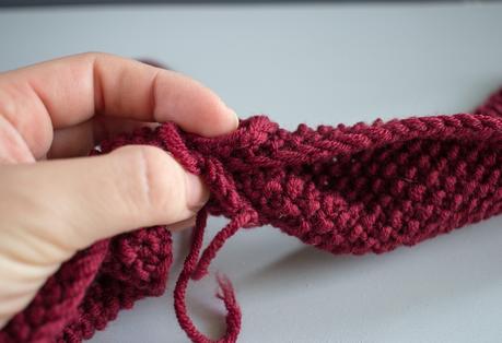 Stirnbänder mit Perlmuster selber stricken DIY - Stirnband - Perlmuster stricken - Haarband - Turban - selber machen - Anleitung - 07