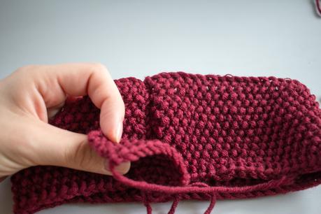Stirnbänder mit Perlmuster selber stricken DIY - Stirnband - Perlmuster stricken - Haarband - Turban - selber machen - Anleitung - 06