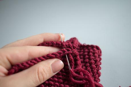 Stirnbänder mit Perlmuster selber stricken DIY - Stirnband - Perlmuster stricken - Haarband - Turban - selber machen - Anleitung - 04