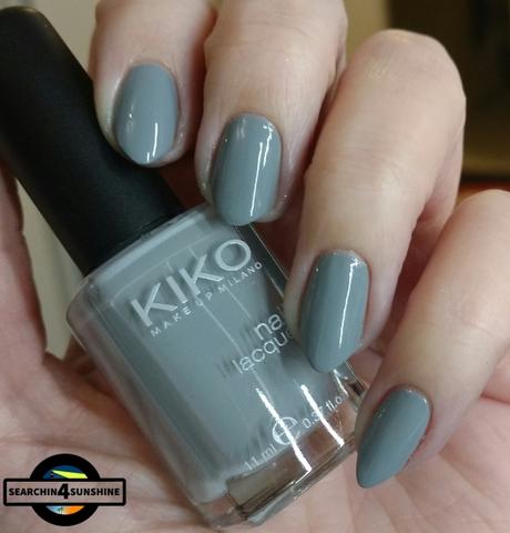 [Nails] Lacke in Farbe ... und bunt! GRAU mit KIKO nail lacquer 328 Gray
