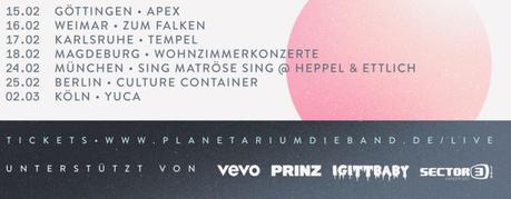 Happy Releaseday: Planetarium – Versilberte Welt (2 Videos + Tourdaten)