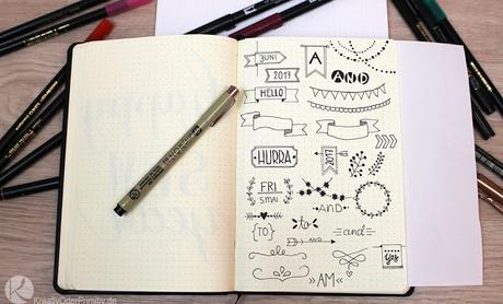Hand-Lettering: Mein erstes Layout