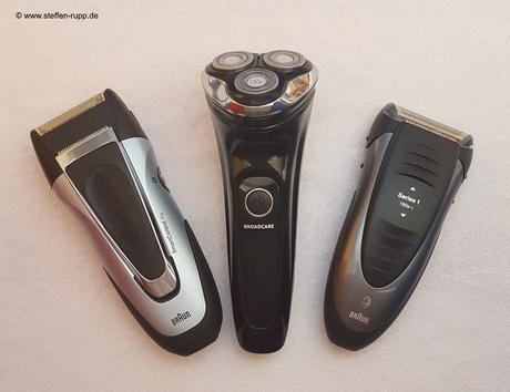 3 Rasierer im Test 3 Rasierer im Test