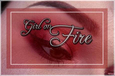 Girl on Fire eye makeup