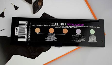 L'ORÉAL PARiS // Infaillible Total Cover Camouflage Concealer Palette & Foundation L'ORÉAL PARiS // Infaillible Total Cover Camouflage Concealer Palette & Foundation
