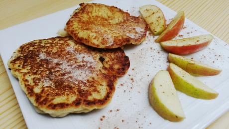 Vegan Breakfast: Apfel-Pancakes