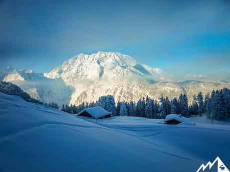 Wedeln mit Watzmannblick: Skitour auf die Hohen Rossfelder