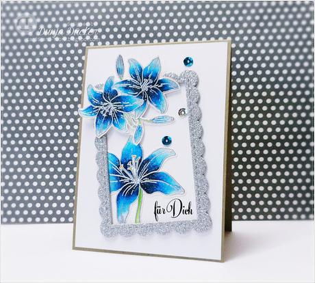 Für Dich | Cards und More Shop Blog Challenge - Anything Goes with Flowers