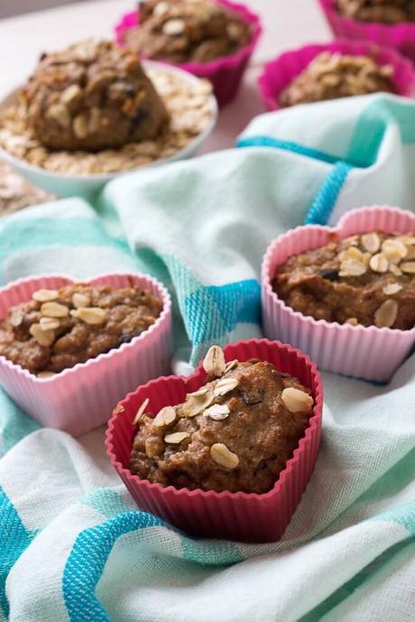 Frühstück to go – saftige Frühstücksmuffins mit Banane Frühstück to go – saftige Frühstücksmuffins mit Banane