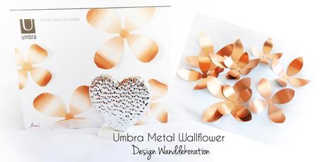 Umbra Metal Wallflowers - Wanddekoration - Lifestyle