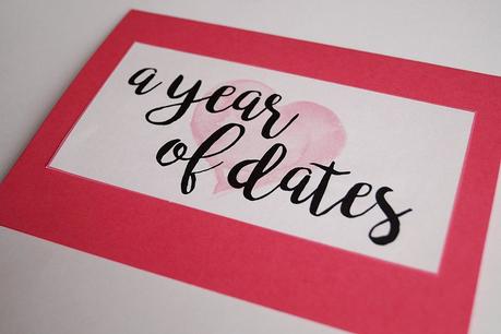 A Year of Dates – ein Last-Minute-Geschenk für den Valentinstag