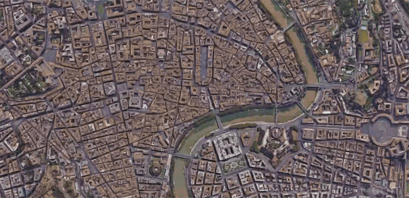 Eine Hyperlapse Reise um die Welt mit Google Maps Screenshots