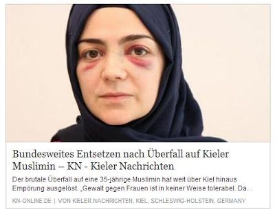 Nach Aufschrei von Links: Kieler Muslimin wurde von Asylbewerber verprügelt