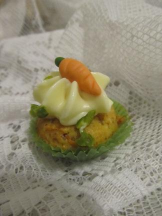Aus Möhren Muffins… werden Mini Möhren Cupcakes ;)