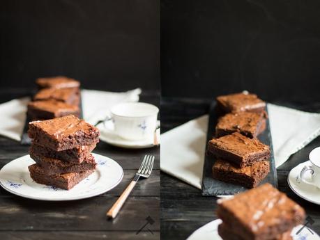 „fudgier-than-fudge“ Brownies – Happy Birthday
