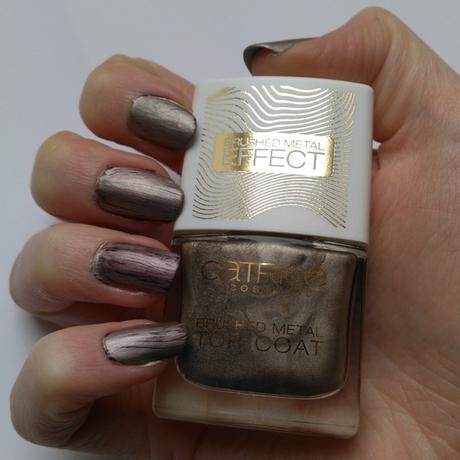 Catrice Pulse of Purism Nail Lacquer C02 PuREDfied Simplicity (LE) + Catrice Pulse of Purism Brushed Metal Top Coat C01 Minimalist Melted Metal (LE)