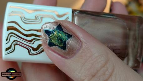 [Nails] #nailsreloadedchallenge - Runde 2: DIY Sticker mit CATRICE LUMINATION NAIL LACQUER C01 Interstellar