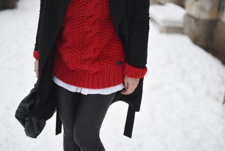 Schneeweißchen und Rosenrot – ein letztes Outfit im Schnee