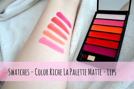 Review - L´Oréal Paris Color Riche La Palette Matte - Bold