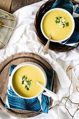 Kartoffel Käse Suppe / cheesy Potato Soup