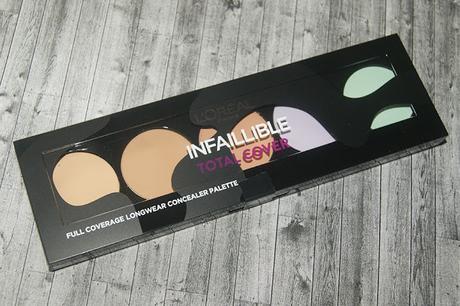 L'Oreal Infaillible Total Cover Concealer Palette