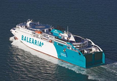 Baleària nimmt „Erdgas-Fähre“ in Betrieb Baleària nimmt „Erdgas-Fähre“ in Betrieb