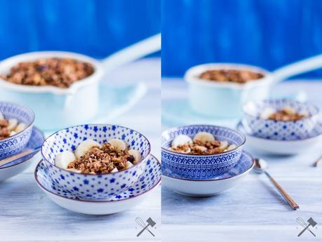 Quinoa Kokos Granola – Frühstück für Antonella