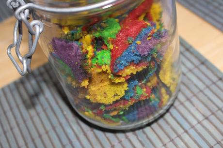 Rainbow Unicorn Cupcakes - veganes Rezept