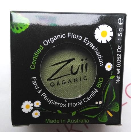 ZUII Organic Certified Organic Flora Eyeshadow Forrest + Catrice Matt 6hr Lip Artist 010 Bare Nude's Soul