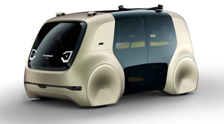 Volkswagen stellt selbstfahrenden Shuttle Sedric in Genf vor