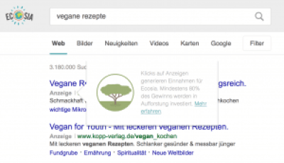 Ecosia – Die grüne Alternative zu Google Ecosia – Die grüne Alternative zu Google