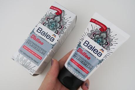 Tattoopflege von Balea DM Tattoopflege von Balea DM