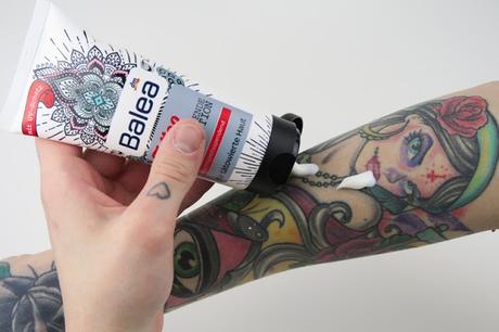 Tattoopflege von Balea DM Tattoopflege von Balea DM