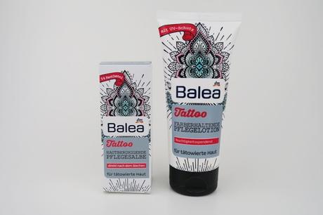 Tattoopflege von Balea DM Tattoopflege von Balea DM