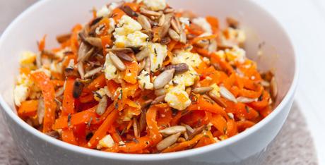 Rezept: der beste warme Karottensalat