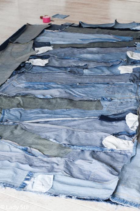 DIY, Blue Jeans - Farbe und Stoff im Interiorbereich - DekoDonnerstag