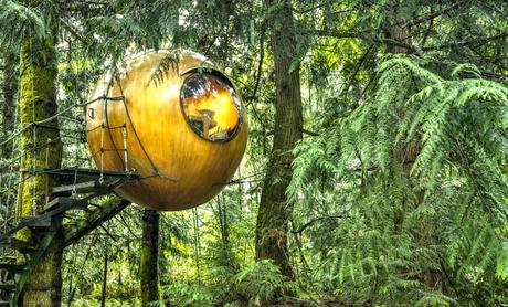 „Free Spirit Spheres“ – Kugel-Baumhäuser auf Vancouver Island
