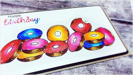 Happy Birthday Card | Donuts Donuts Donuts